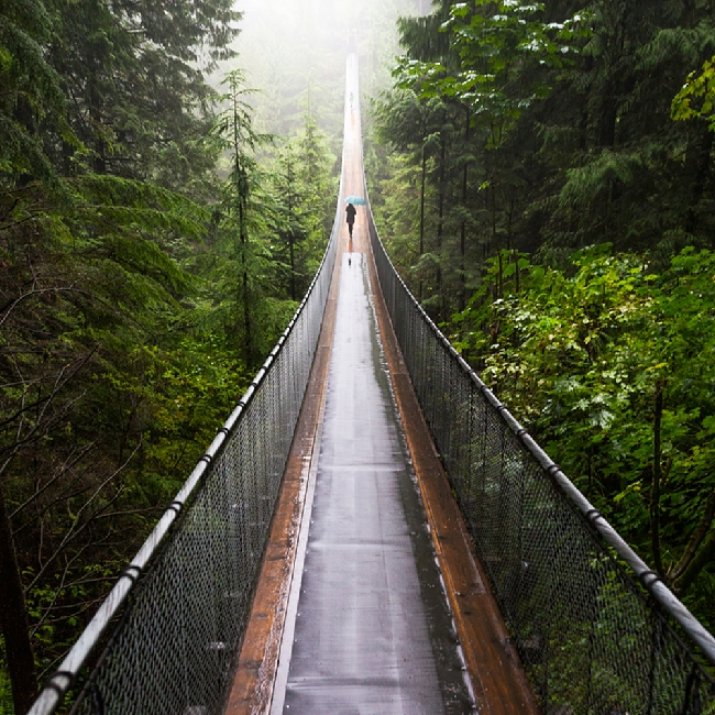 Capilano Suspension Bridge | Vancouver BC | 活在溫哥華